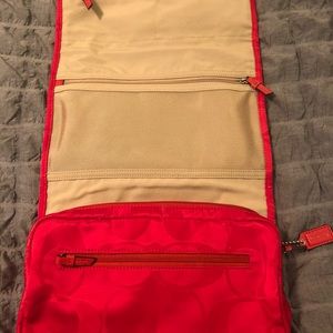 Coach toiletry bag